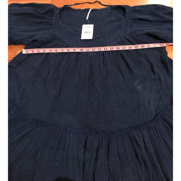 FREE PEOPLE Mysteryland Fringe Mini Baby Doll Dress - Size Extra Small - NWT - Picture 7 of 12